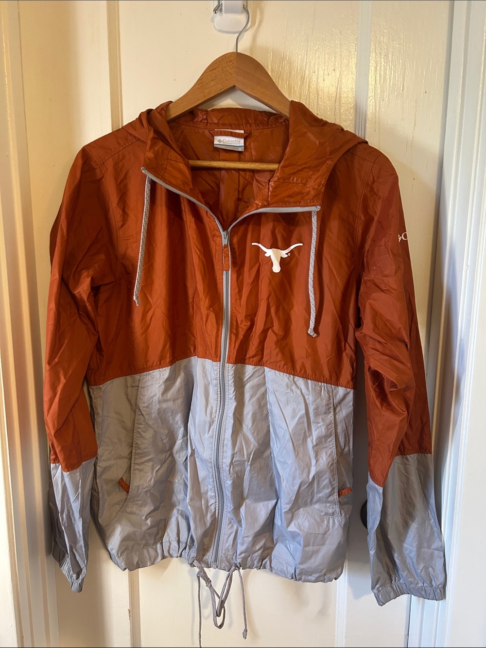 Columbia Orange Texas Longhorns Packable Jacket